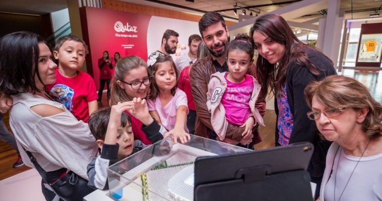 Qatar 2022 Exhibition in Sao Paulo attracts thousands of football fans Qatar 2022 Exhibition in Sao Paulo attracts thousands of football fans