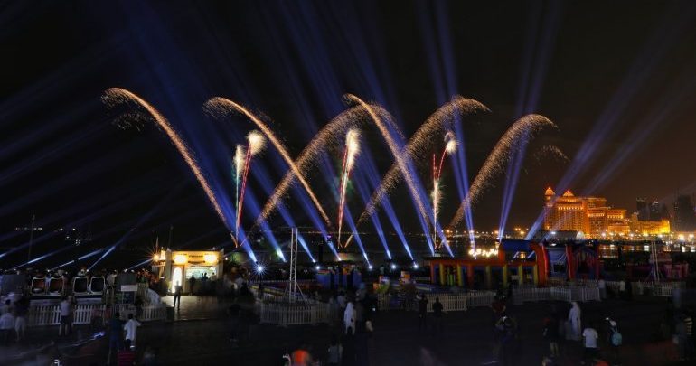 Thousands throng Katara to take part in Eid celebrations Thousands throng Katara to take part in Eid celebrations