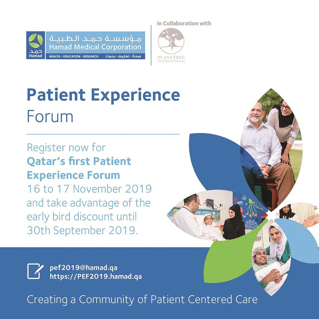 Registration opens for Qatar’s first ‘Patient Experience Forum’