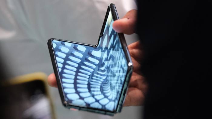 Samsung Releases First Foldable Smartphone Samsung Releases First Foldable Smartphone