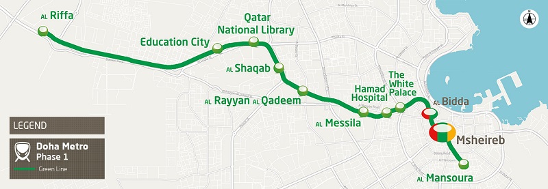 Doha Metro to open Green Line for public next Tuesday