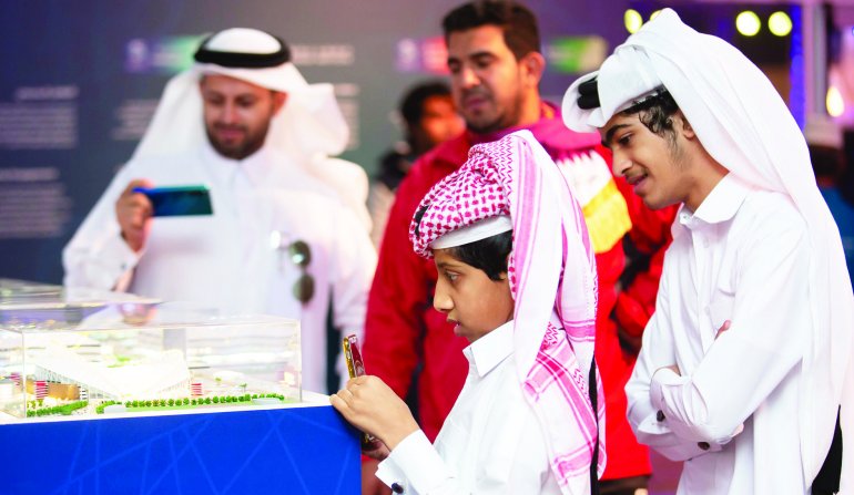 SC showcases Qatar 2022 progress at Darb Al Saai SC showcases Qatar 2022 progress at Darb Al Saai