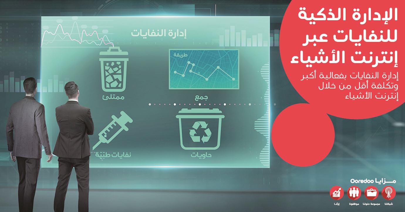 Ooredoo’s Smart Waste Management Solution to transform waste collection