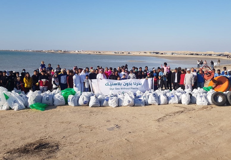 500 volunteer for campaign of cleaning Zakrit beach, with participation of MME Minister