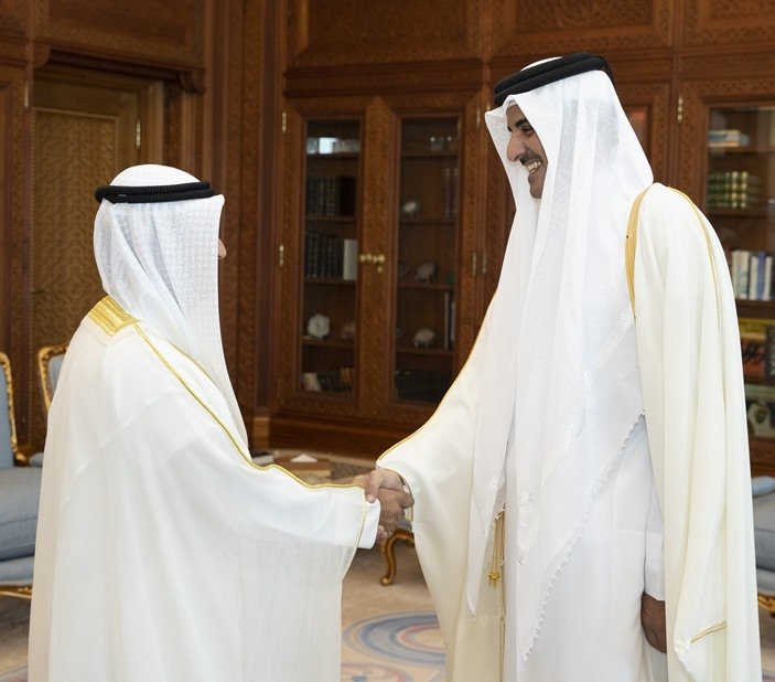 Amir Receives GCC Secretary-General