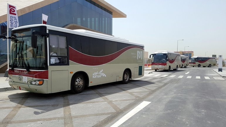 Public Buses And Doha Metro Feeder Buses Will Gradually Shift To