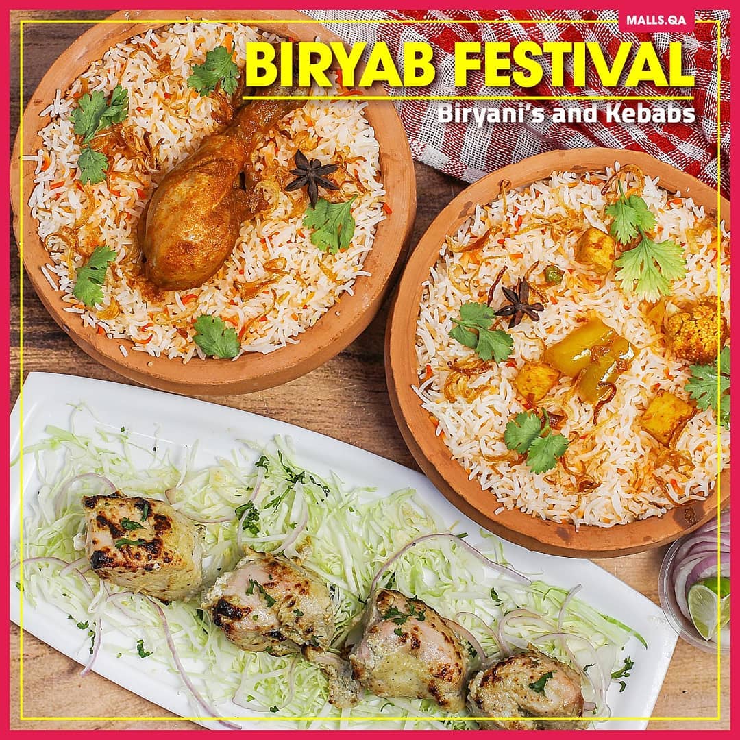 Biryab Festival .. Biryani's and Kebab