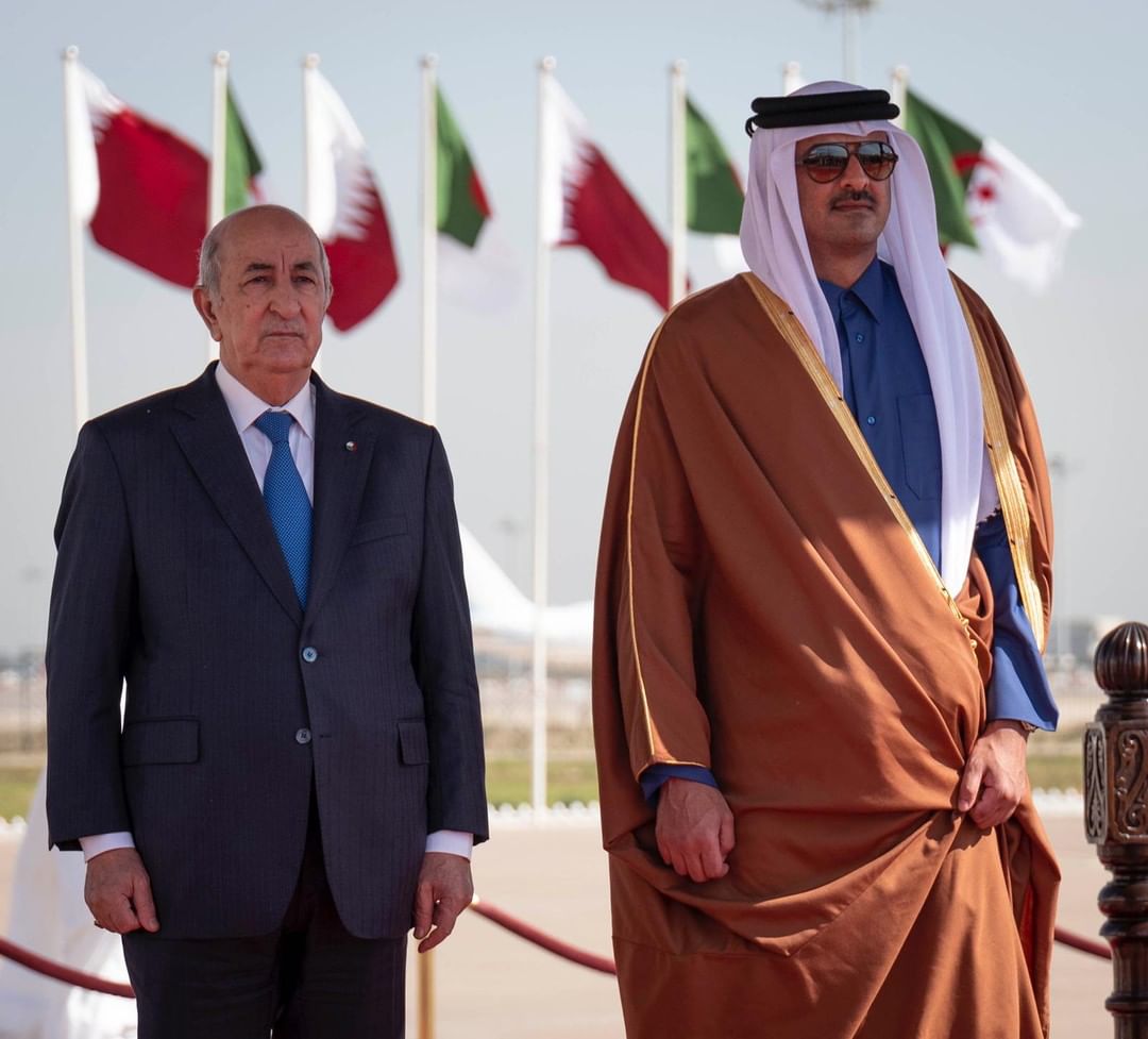 Amir, Algerian president hold constructive talks