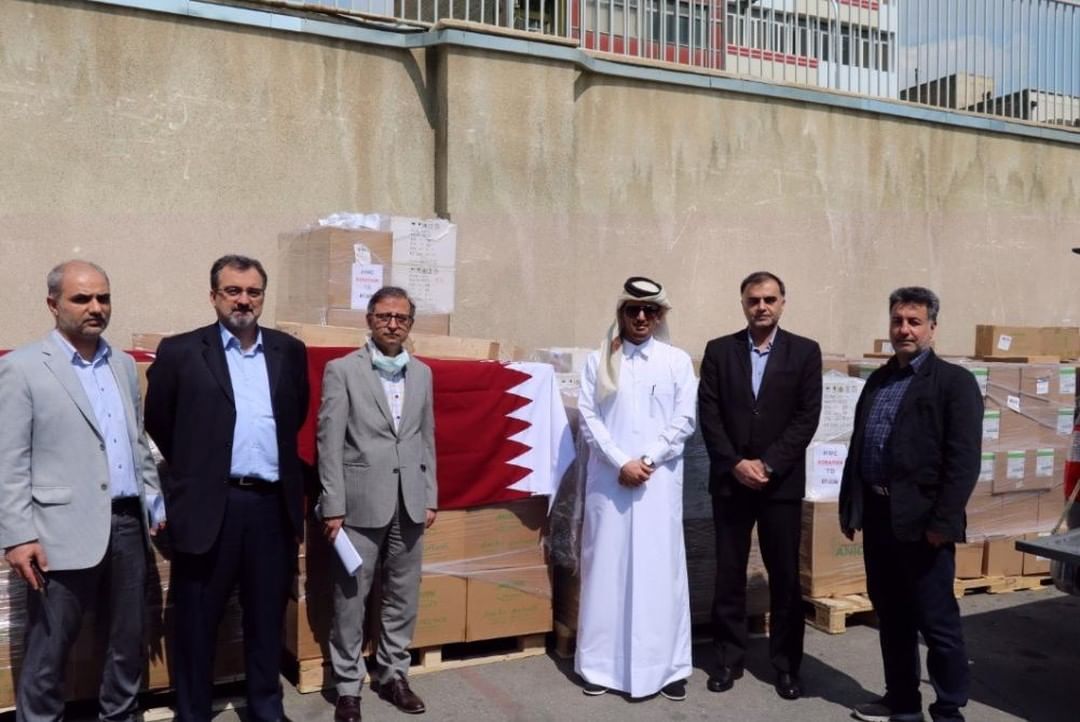 Qatar embassy in Iran delivers urgent medical aid to Iranian Ministry of Health and Medical Education