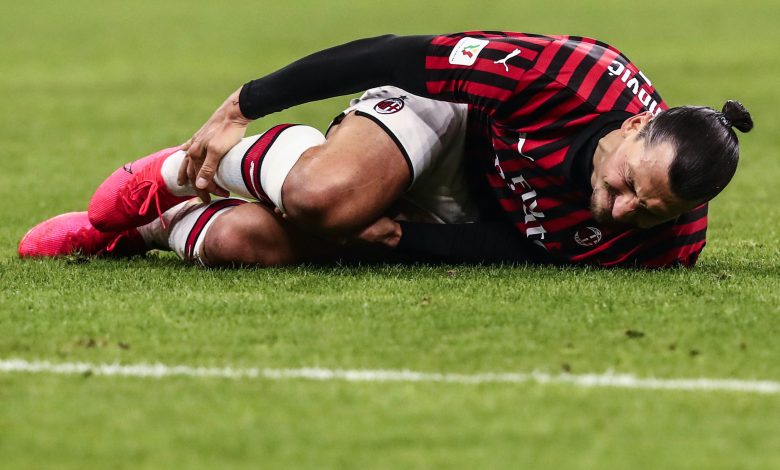 Zlatan Ibrahimovic's injury less serious than first believed Zlatan Ibrahimovic's injury less serious than first believed