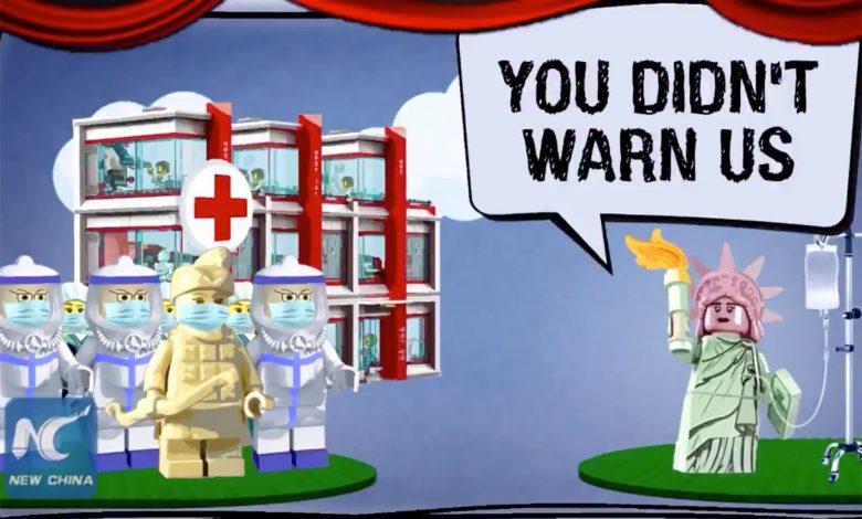 China mocks U.S. coronavirus response China mocks U.S. coronavirus response