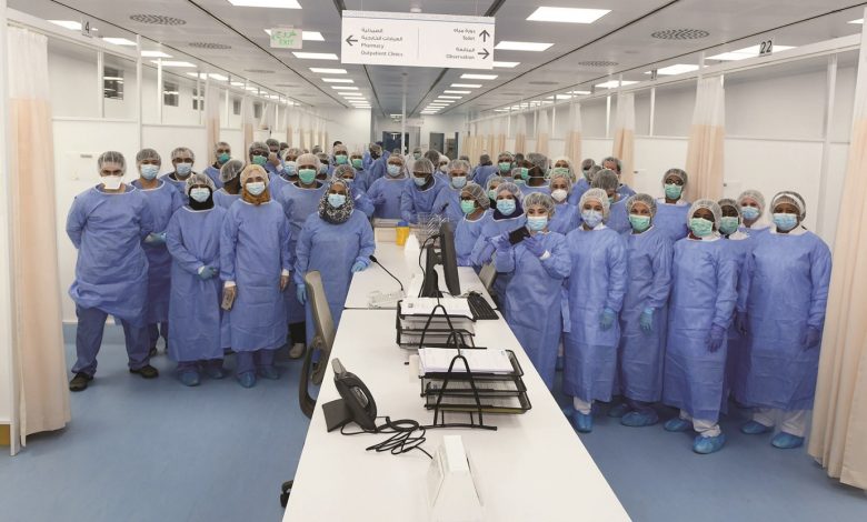 Field hospital for workers opens in Industrial Area Field hospital for workers opens in Industrial Area