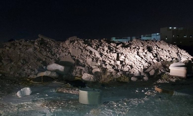 MME takes action against throwing construction wastes in residential areas MME takes action against throwing construction wastes in residential areas