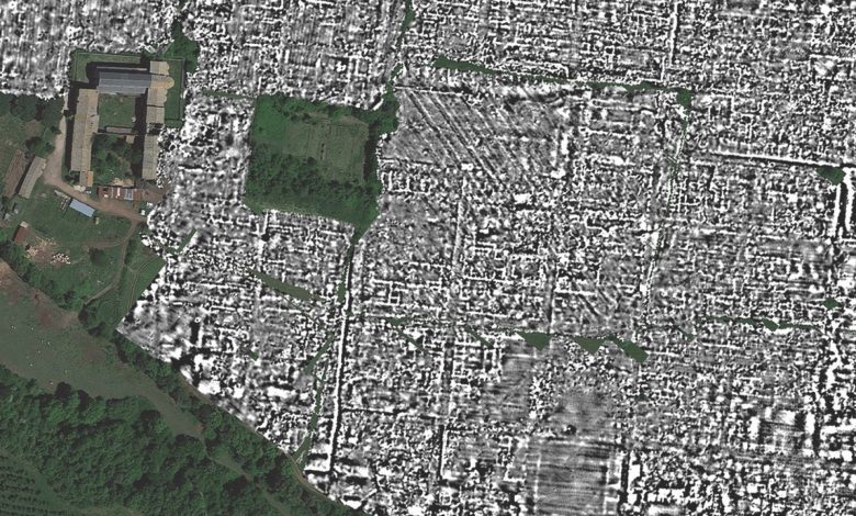 Buried Roman city revealed with ground-penetrating radar Buried Roman city revealed with ground-penetrating radar