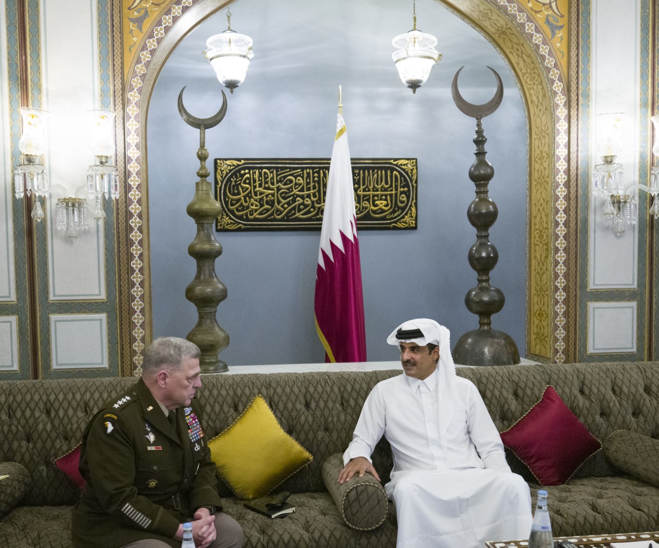Amir meets Chairman of US Joint Chiefs of Staff