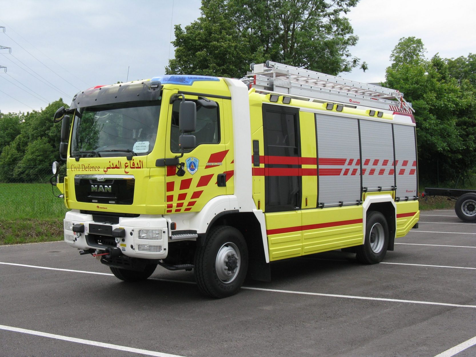 Qatar’s MoI sends fire truck, civil defence equipment to Moldova