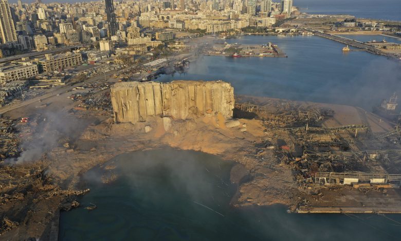 Beirut Port explosion created a 43-metre deep crater Beirut Port explosion created a 43-metre deep crater