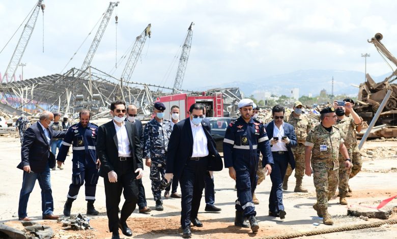 Lekhwiya team recovers first body of Lebanese soldier in Beirut port Lekhwiya team recovers first body of Lebanese soldier in Beirut port