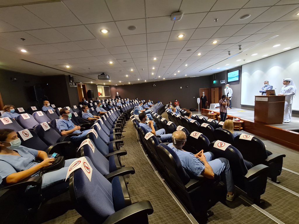 Aspetar honors healthcare workforce fighting against COVID-19
