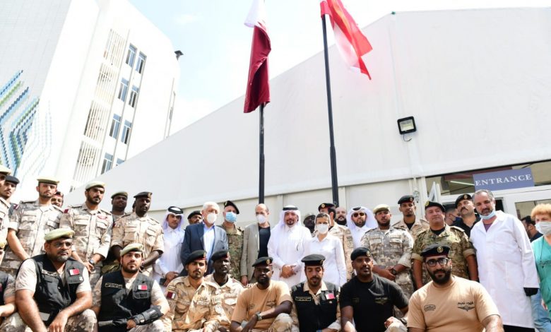 Second Qatari field hospital in Beirut inaugurated Second Qatari field hospital in Beirut inaugurated