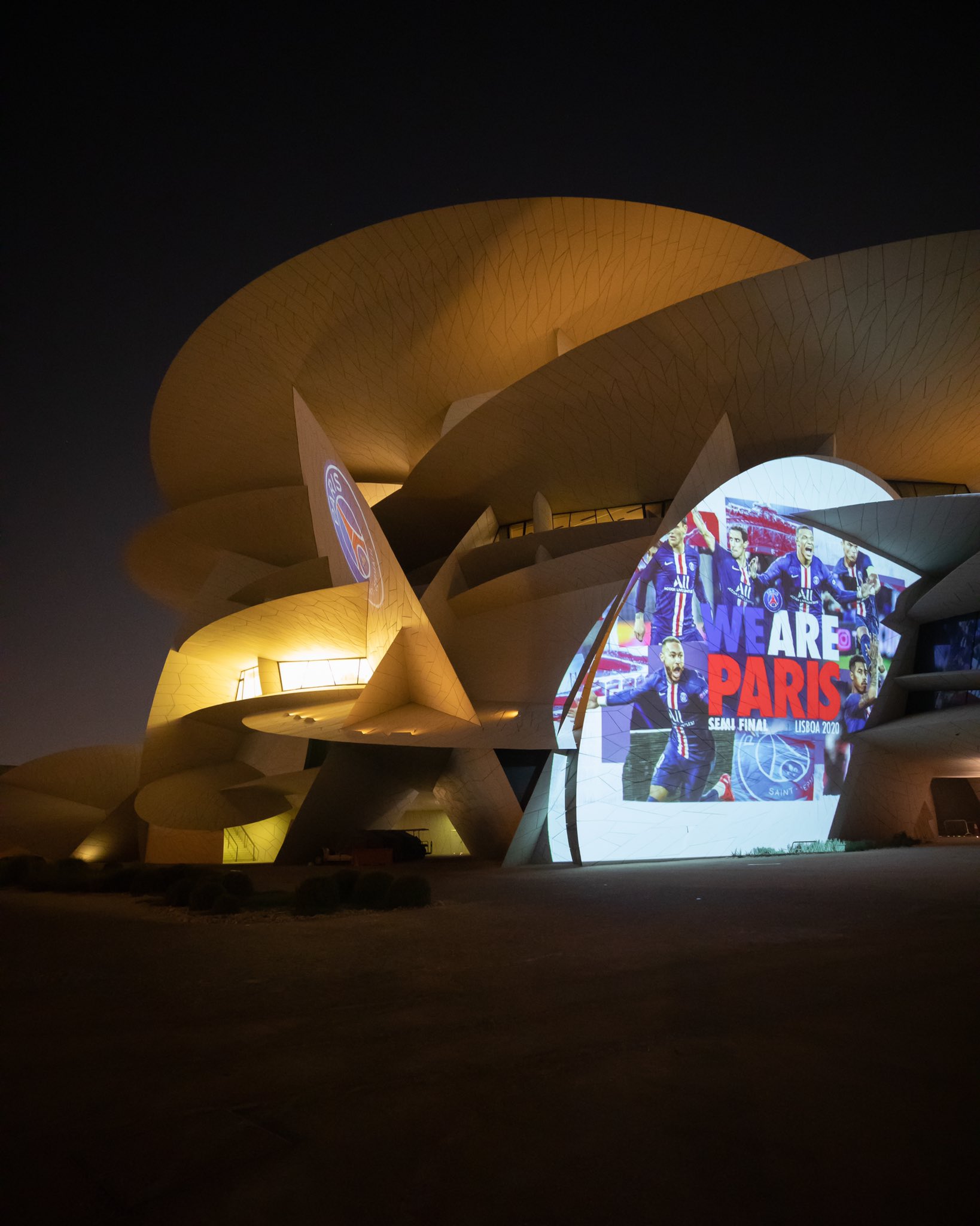 National Museum of Qatar highlights Paris Saint-Germain's victory
