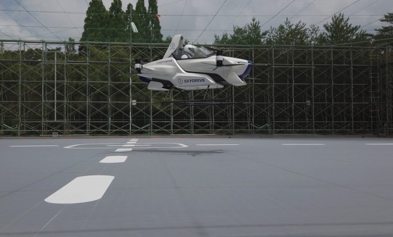 Japan's 'flying car' gets off ground, with a person aboard Japan's 'flying car' gets off ground, with a person aboard