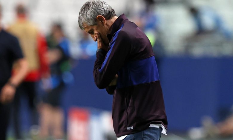Barcelona sack coach Setien and advance date of presidential elections Barcelona sack coach Setien and advance date of presidential elections