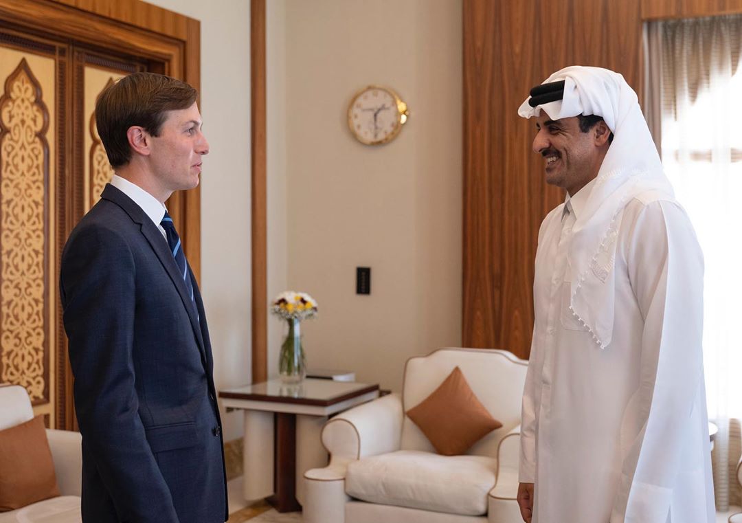 Amir Meets Senior Adviser to US President