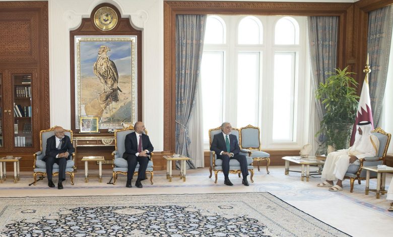 Amir meets Afghan HCNR Chairman Amir meets Afghan HCNR Chairman