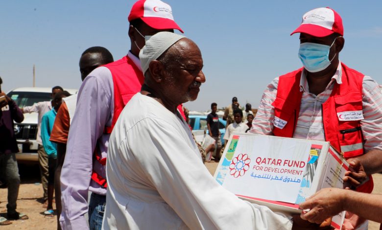 QRCS Provides Humanitarian Aid to Families Affected by Floods in Sudan QRCS Provides Humanitarian Aid to Families Affected by Floods in Sudan
