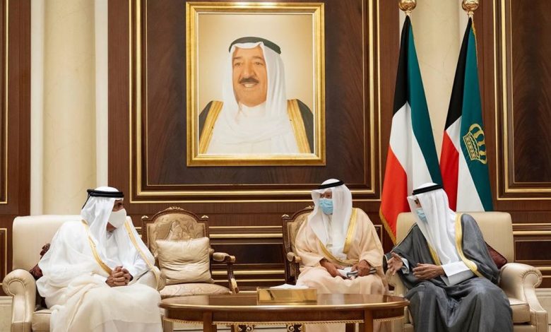 HH The Father Amir Offers Condolences to Amir of Kuwait HH The Father Amir Offers Condolences to Amir of Kuwait