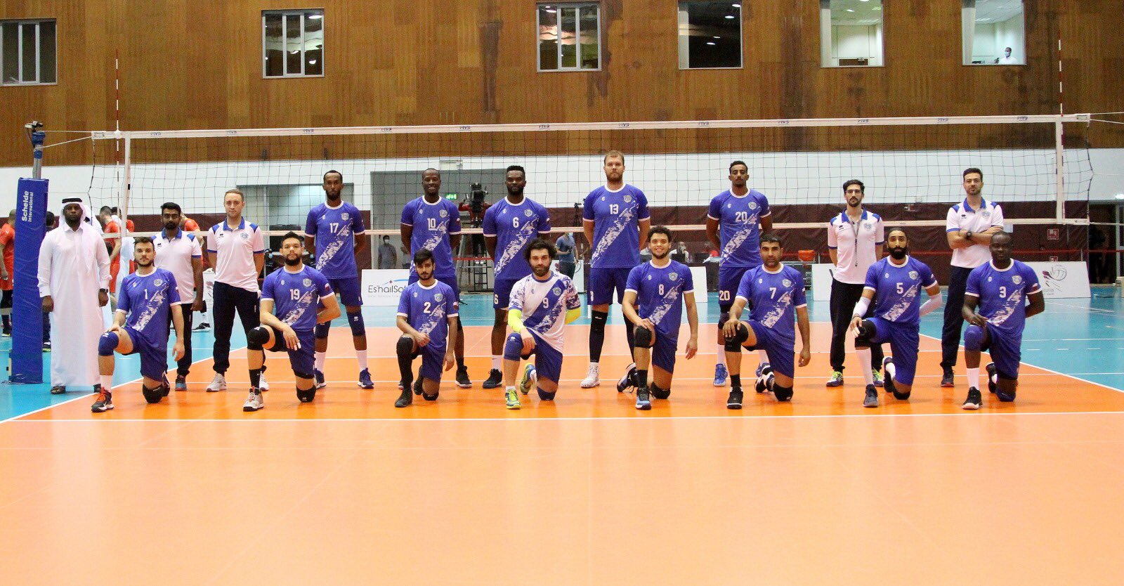 Police SC Win Qatar Volleyball League