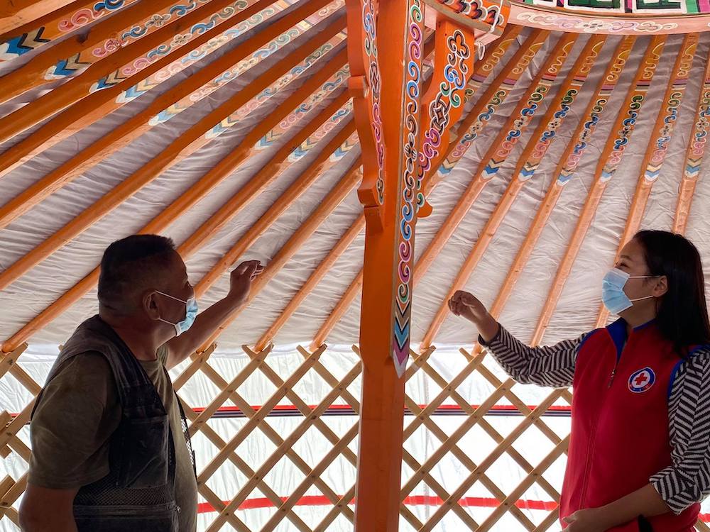 QRCS Provides Shelters for Vulnerable Families in Mongolia