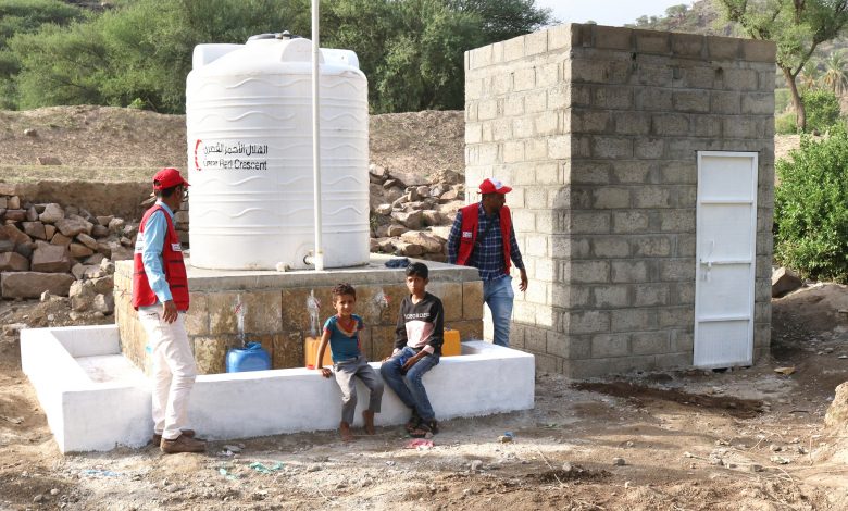QRCS Contributes to Project to Rehabilitate, Dig Wells in Yemen QRCS Contributes to Project to Rehabilitate, Dig Wells in Yemen