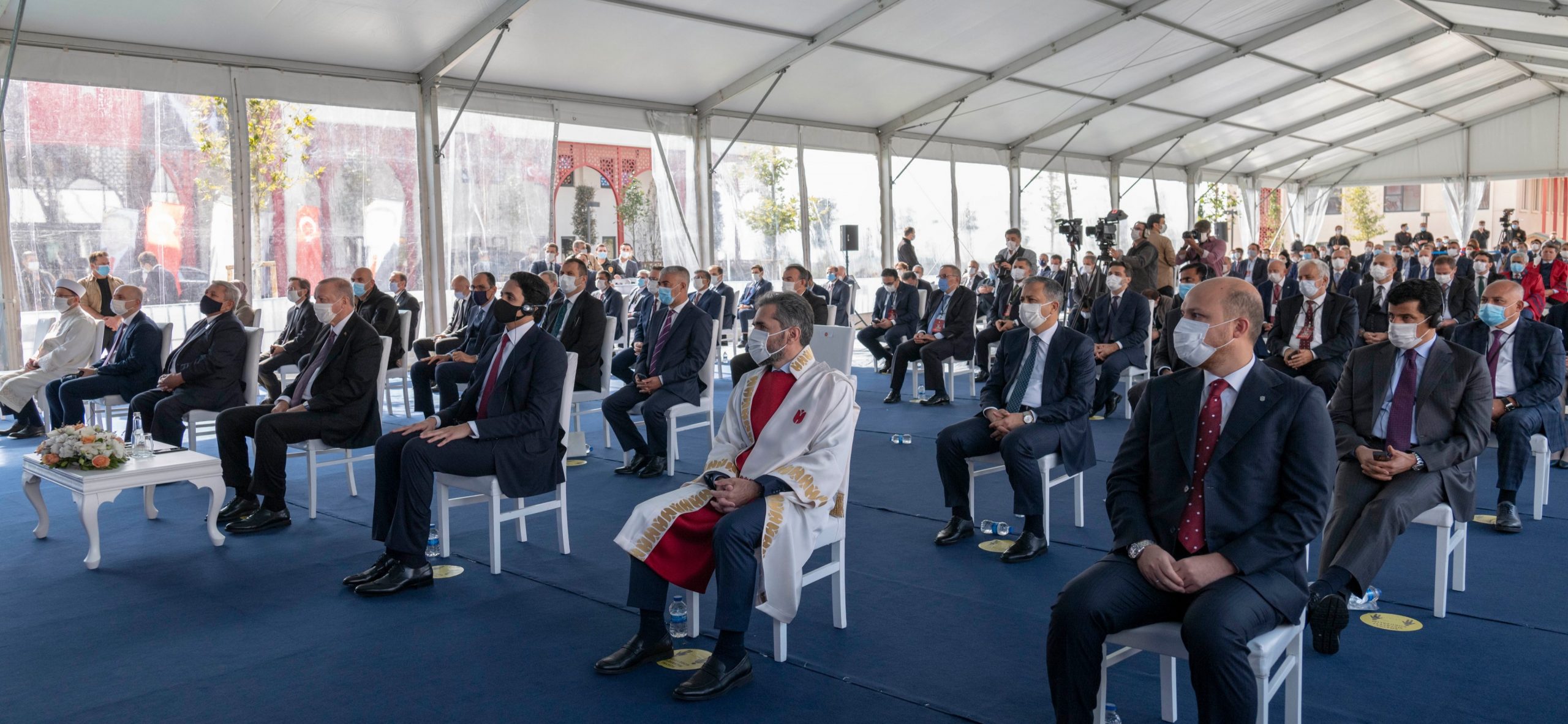 Sheikh Thani bin Hamad Attends Opening Ceremony of Ibn Haldun University