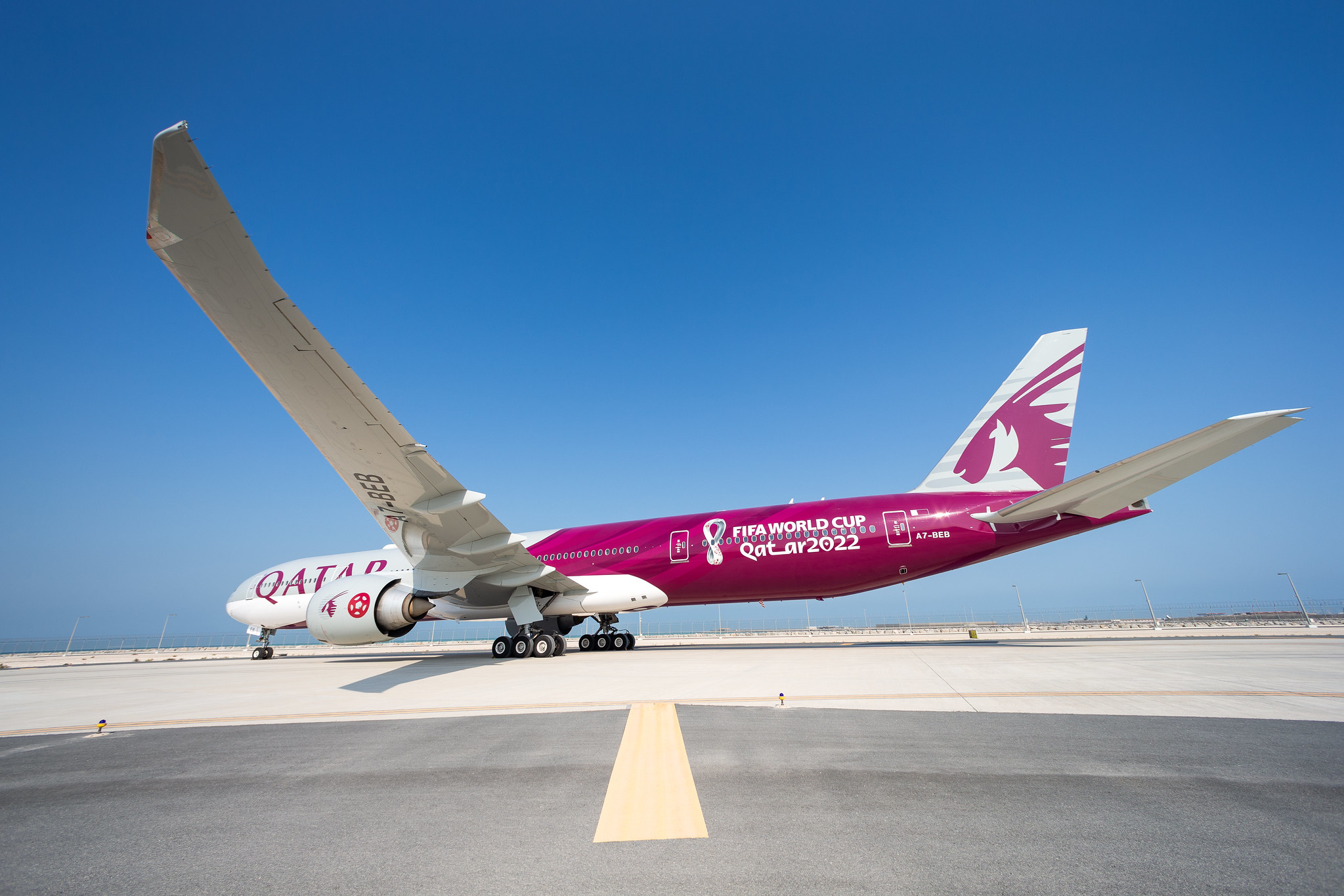 Qatar Airways Unveils First World Cup 2022 Aircraft