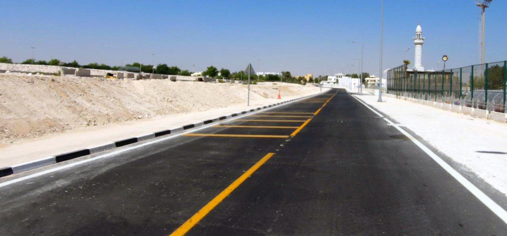 Completion of Roads Leading to Some Sports and Service Facilities in Doha