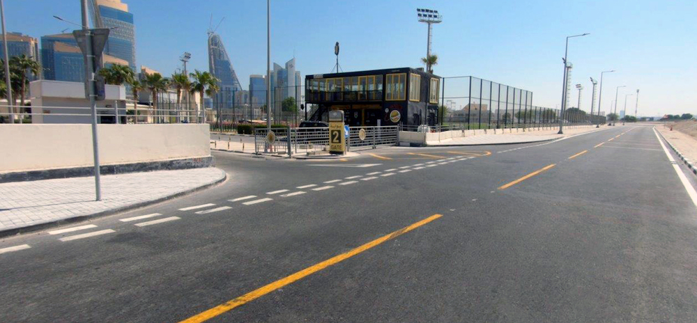 Completion of Roads Leading to Some Sports and Service Facilities in Doha