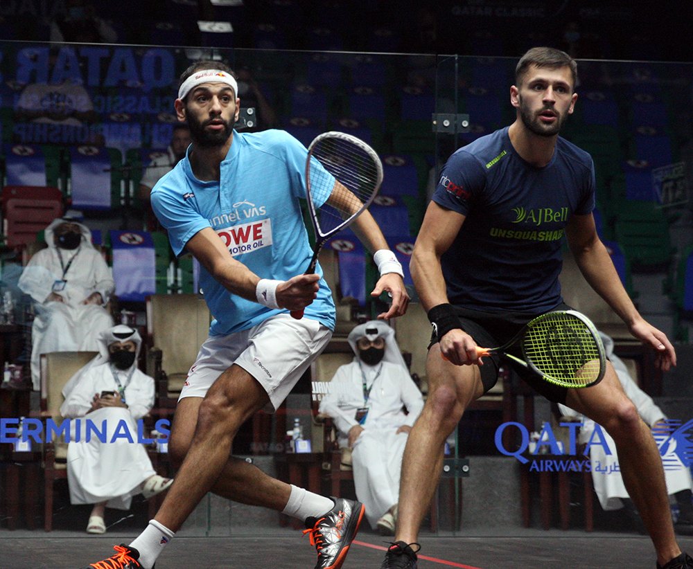 El Shorbagy Qualifies for Qatar Classic Round of 16