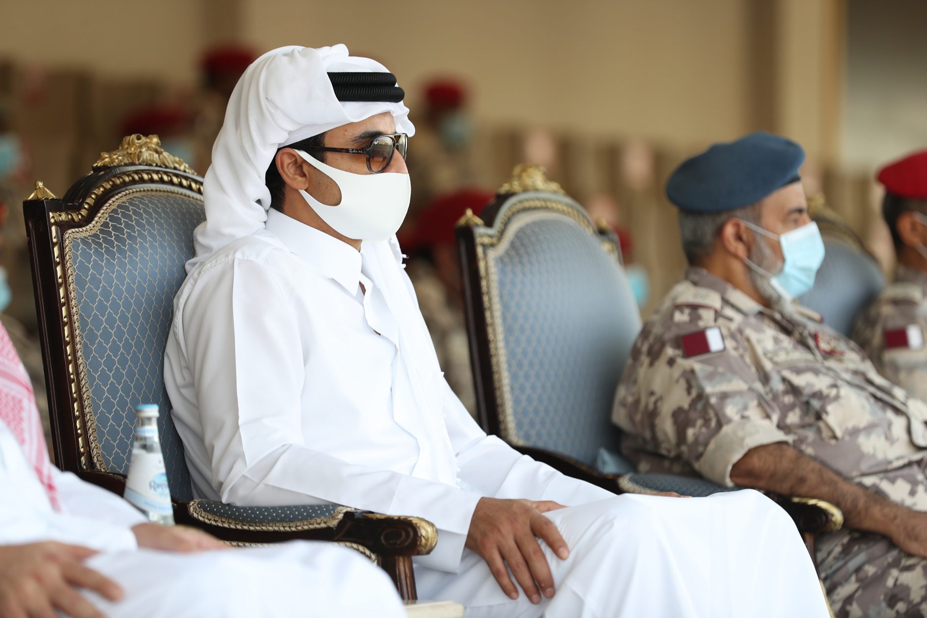 Amir Patronizes Opening Ceremony of Military Police Forces Command's Camp
