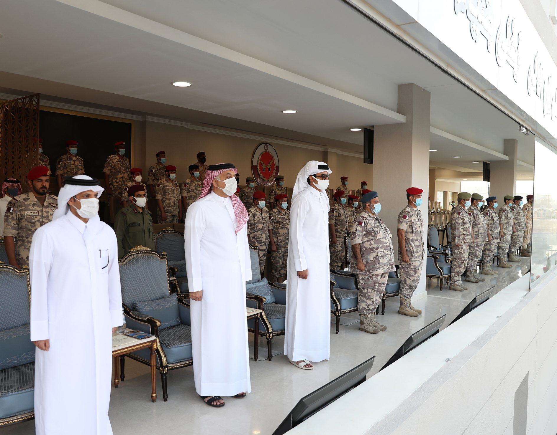 Amir Patronizes Opening Ceremony of Military Police Forces Command's Camp