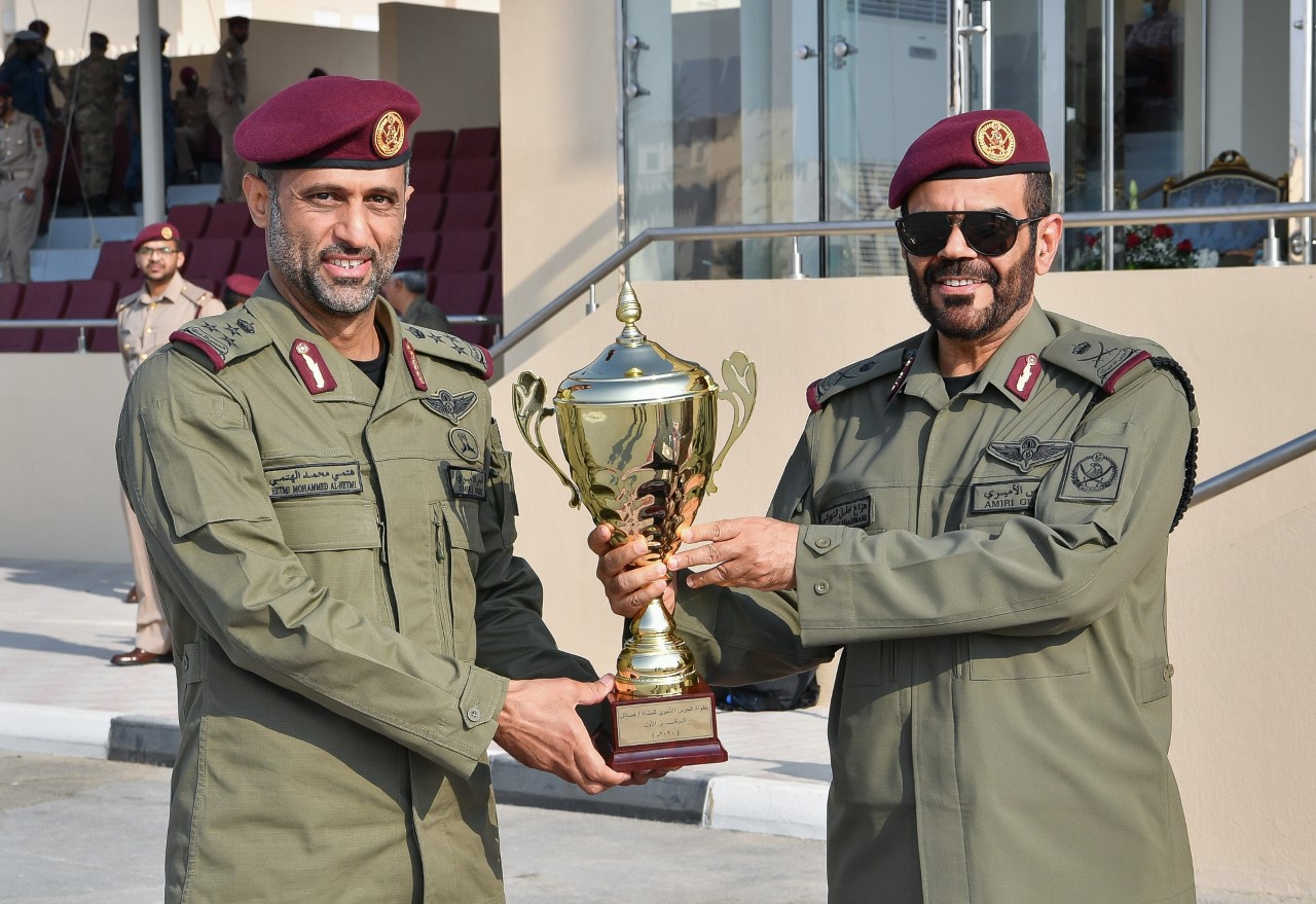 Amiri Guard Concludes Infantry Competition for 2020