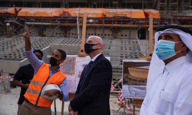 Infantino: FIFA Arab Cup 2021 in Qatar will be a Good Test Event for World Cup 2022 Infantino: FIFA Arab Cup 2021 in Qatar will be a Good Test Event for World Cup 2022