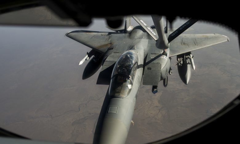 Qatar Amiri Air Force Conducts Aerial Refueling Exercise with US Air Force Qatar Amiri Air Force Conducts Aerial Refueling Exercise with US Air Force