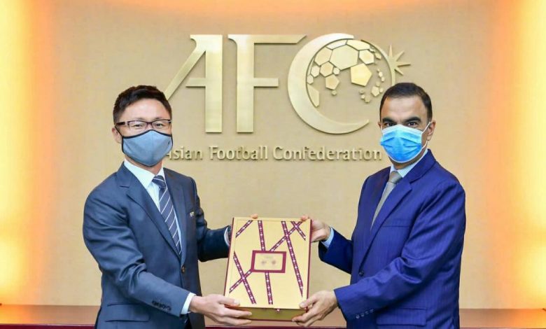 QFA Hands Over Final Part of AFC Asian Cup 2027 Bid File QFA Hands Over Final Part of AFC Asian Cup 2027 Bid File