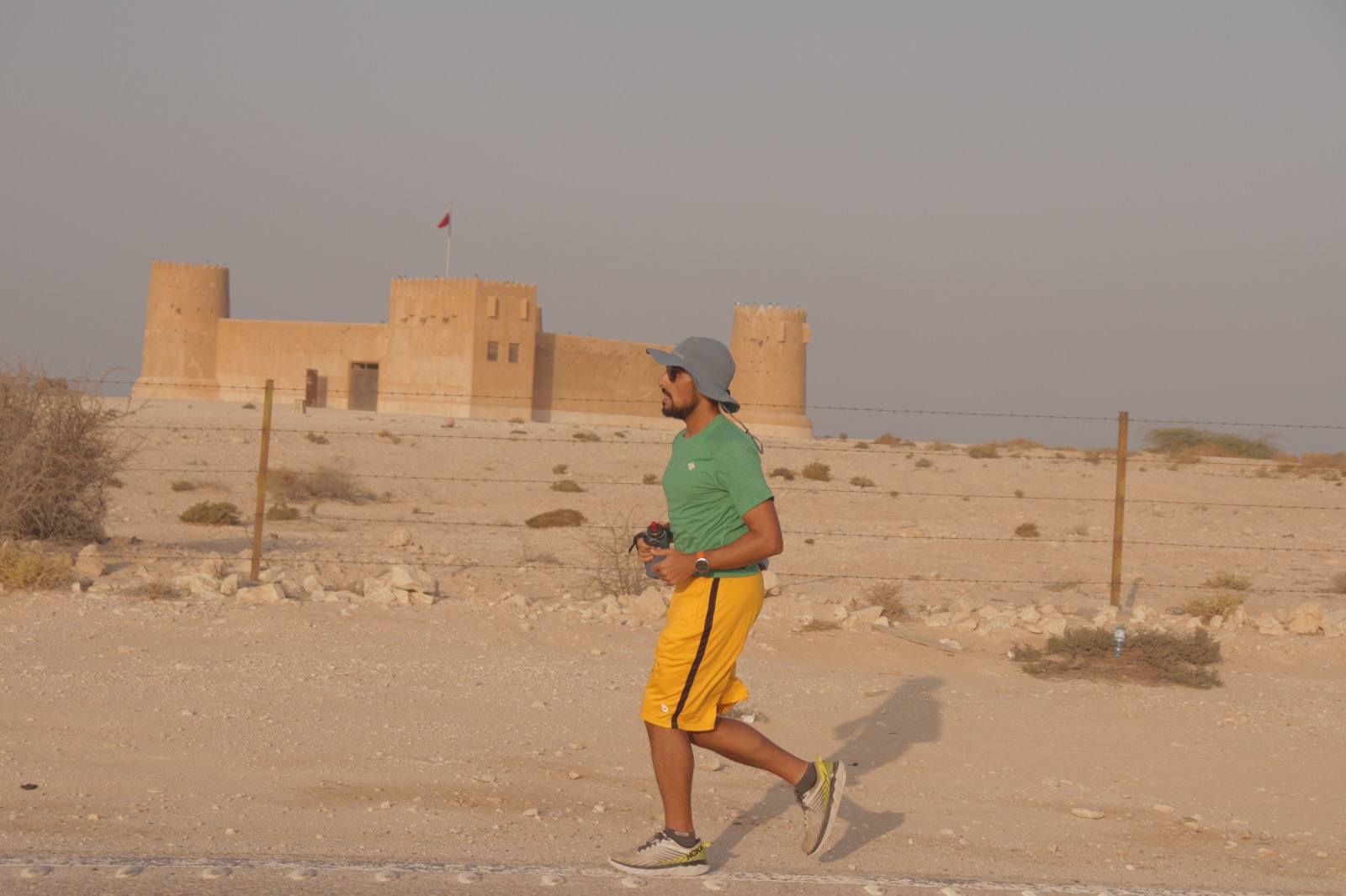 Qatari runner sets new ‘fastest known time’ for run around Qatar