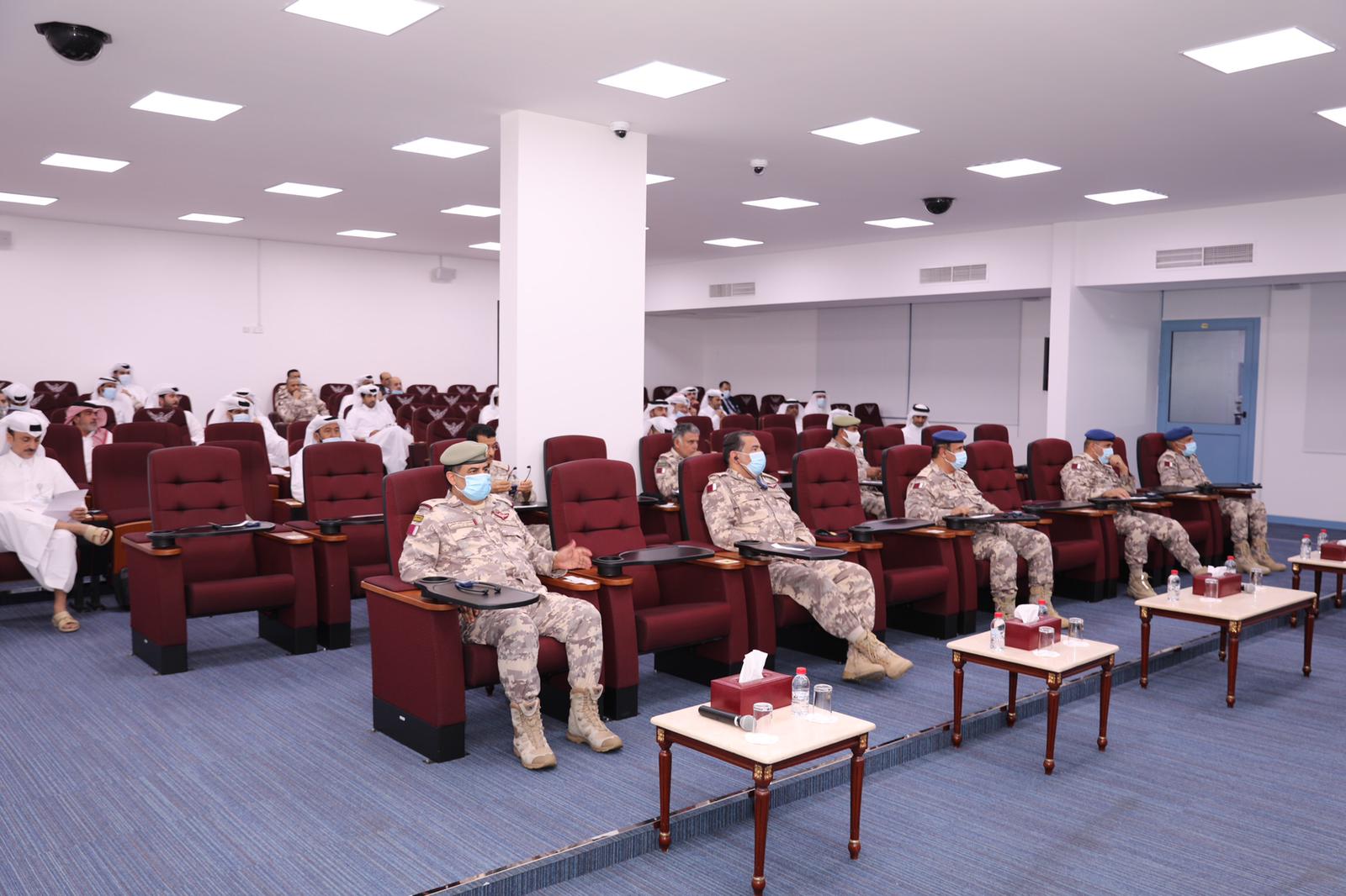 Former UK Defense Secretary Delivers Lecture in Joaan Bin Jassim Joint Command and Staff College