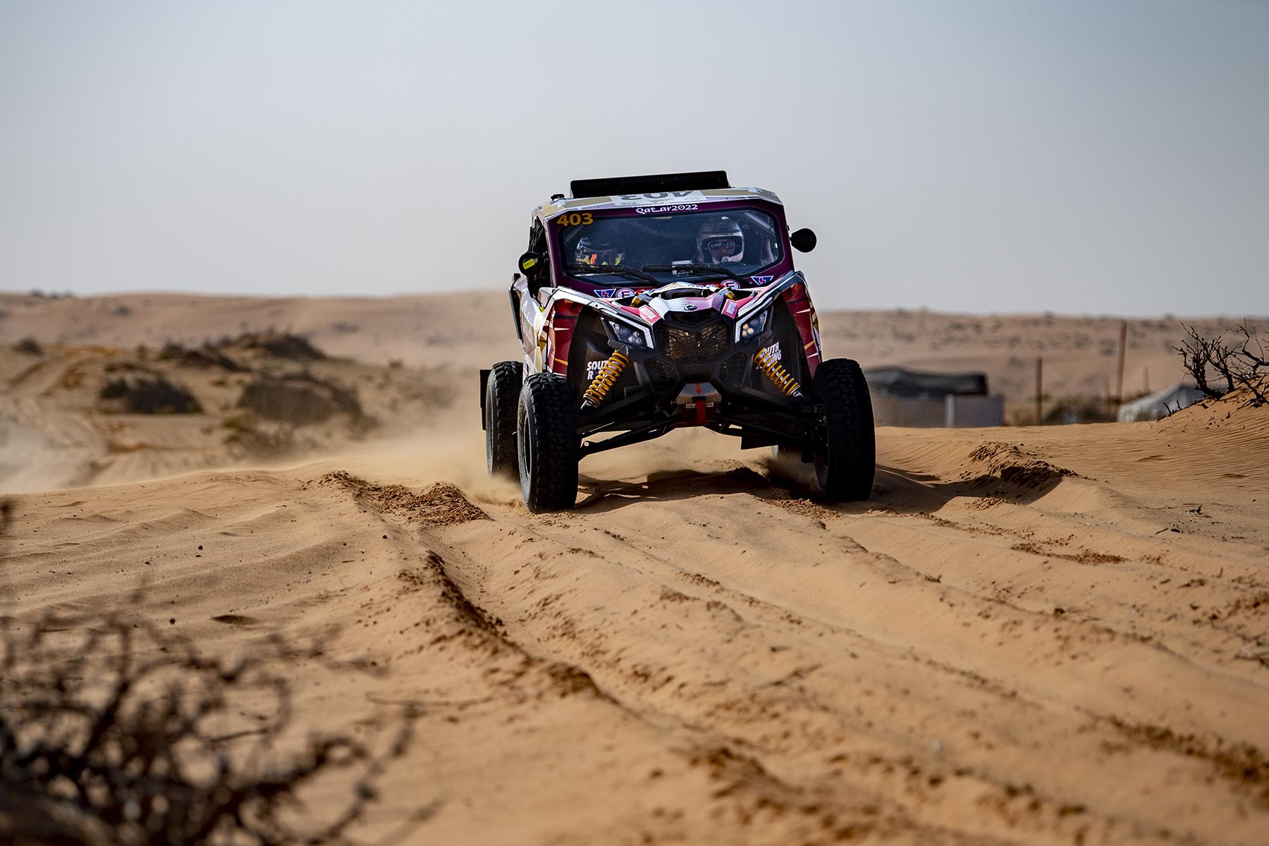 Nasser Al Attiyah Finishes Second in first phase of HAIL BAJA 2