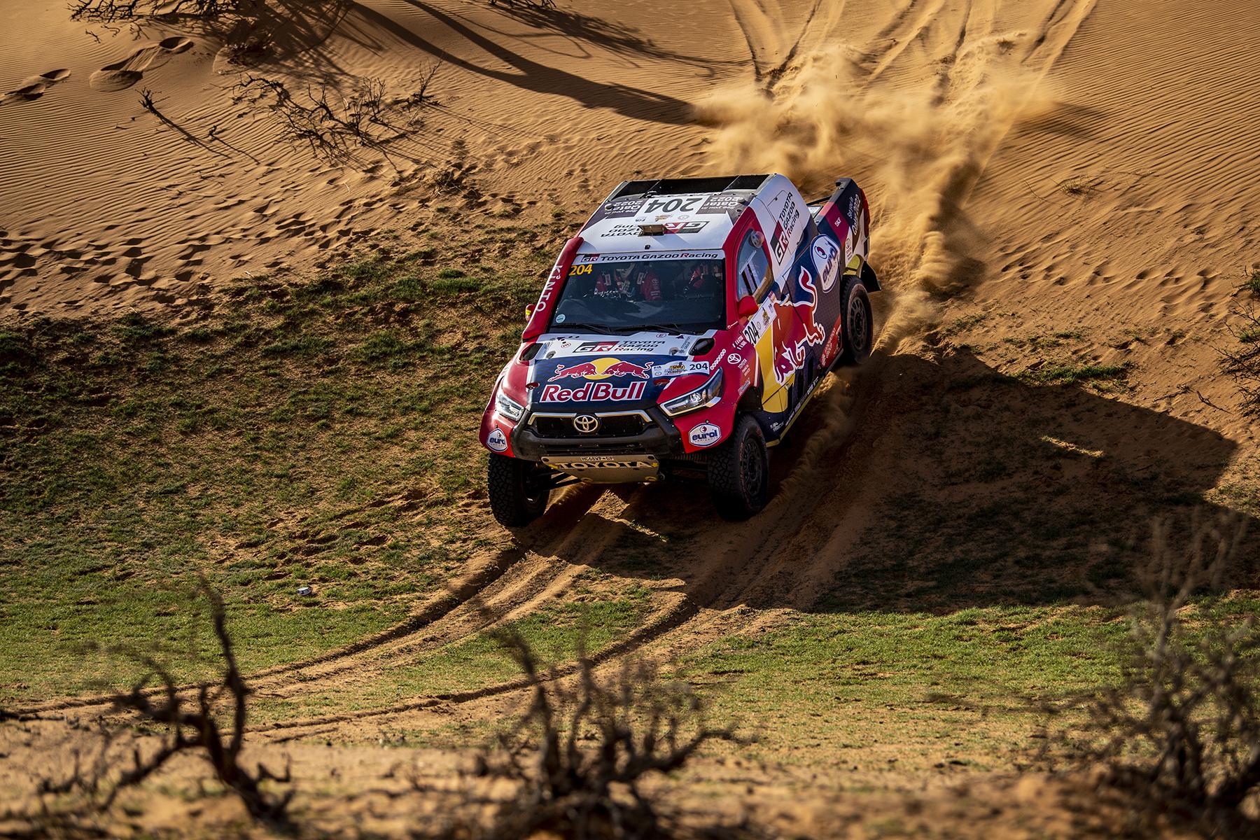 Nasser Al Attiyah Finishes Second in first phase of HAIL BAJA 2
