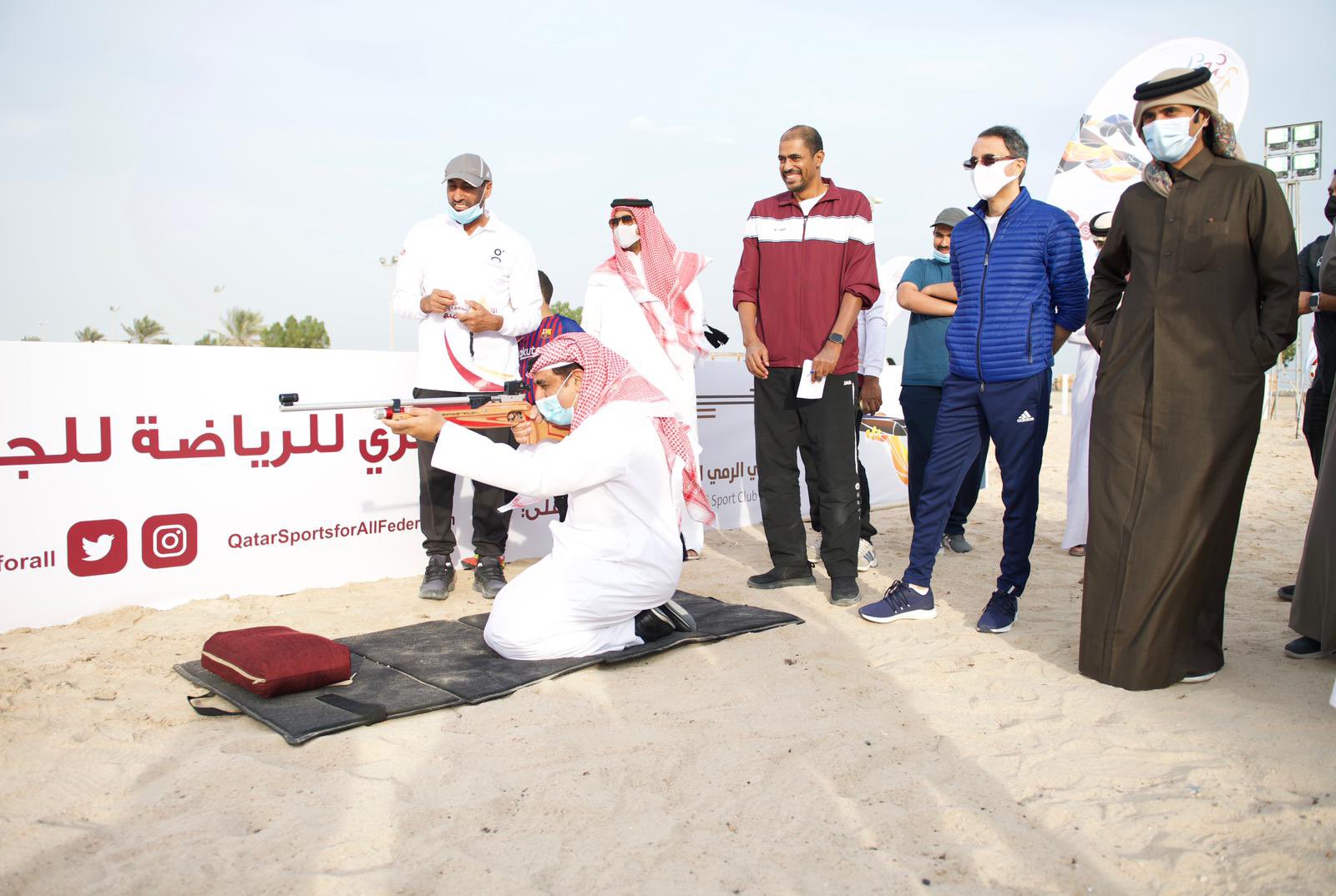 Minister of Culture and Sports Opens Beach Tournament at Sealine